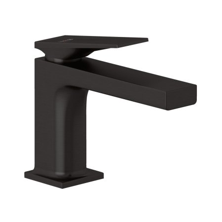 Kludi Decus Bateria umywalkowa z korkiem 13 cm PVD czarny szczotkowany 54266N275