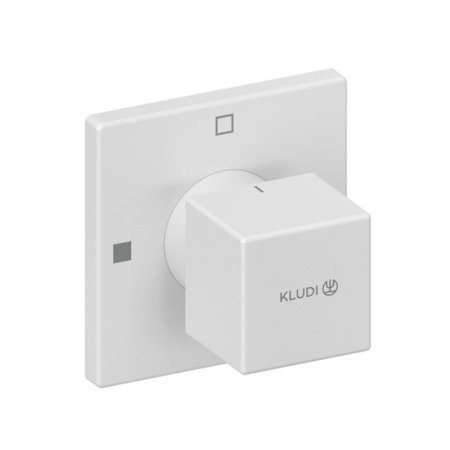 Kludi Decus Przełącznik dwukierunkowy element zewnętrzny biały mat 548475375