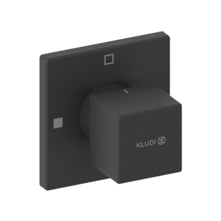 Kludi Decus Przełącznik dwukierunkowy element zewnętrzny czarny mat 548473975
