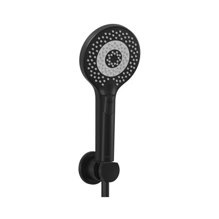 Kludi Dive X Zestaw prysznicowy punktowy czarny mat 6995039-00