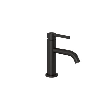 Kludi Nova Fonte Pura Bateria umywalkowa 19,5 cm bez korka czarny szczotkowany 20026N215