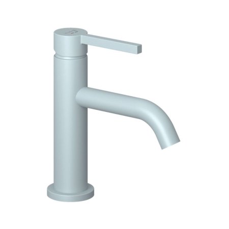 Kludi Nova Fonte Pura Bateria umywalkowa 17,5 cm bez korka jasny niebieski mat 20028O415