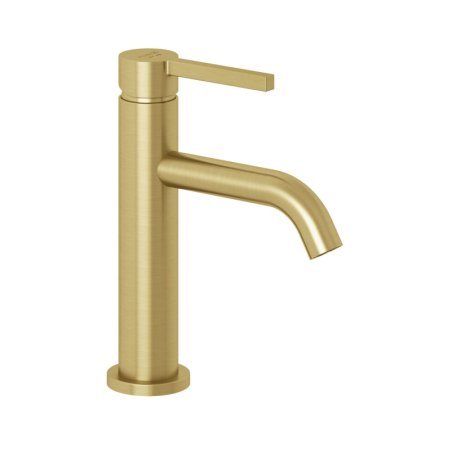 Kludi Nova Fonte Pura Bateria umywalkowa 17,5 cm bez korka złoty szczotkowany PVD 20028N015