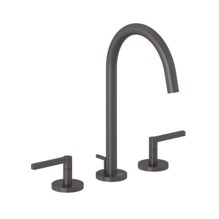 Kludi Nova Fonte Puristic Bateria umywalkowa wysoka z korkiem czarny szczotkowany PVD 20143N215