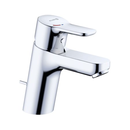 Kludi Pure&Easy Bateria umywalkowa 14,5 cm z korkiem Cold Start chrom 373880565WR4