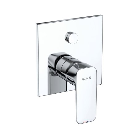 Kludi Pure&Style Bateria wannowo-prysznicowa podtynkowa chrom 407590575