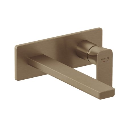 Kludi Renon Bateria umywalkowa podtynkowa 22 cm PVD brąz szczotkowany 42245N175