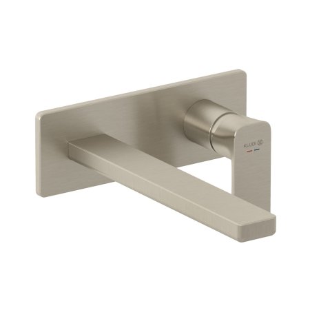 Kludi Renon Bateria umywalkowa podtynkowa 22 cm PVD nikiel szczotkowany 42245N575