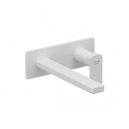 Kludi Renon Bateria umywalkowa podtynkowa 22 cm biały mat 422455375