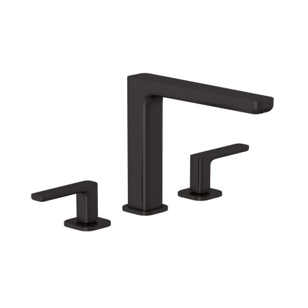 Kludi Renon Bateria umywalkowa z korkiem PVD czarny szczotkowany 42393N275