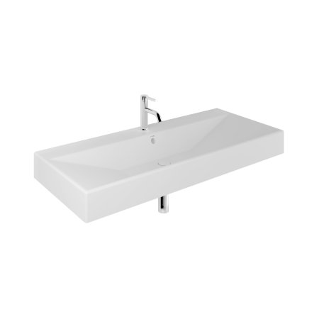 Kludi Resa Umywalka wisząca lub meblowa 121x50 cm biały mat 59WW12153