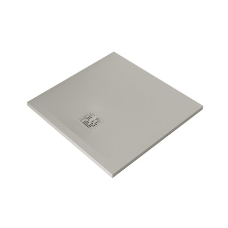 Kludi Terra Brodzik kwadratowy 80x80 cm szaro-beżowy mat 08DW09O2