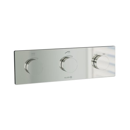 Kludi Tronic Bateria wannowo-prysznicowa termostatyczna podtynkowa chrom 3830005-00