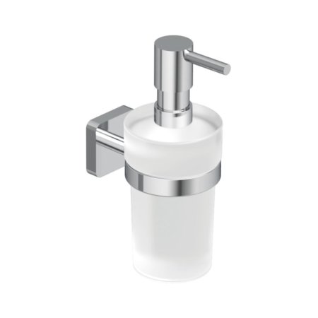 Kludi Vela S Dozownik do mydła chrom/biały mat 2597605