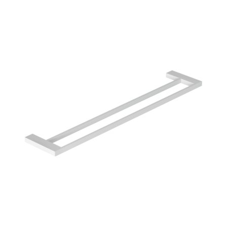 Kludi Vela C Wieszak na ręcznik podwójny 60 cm biały mat 3198853