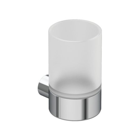 Kludi Vela R Kubek ścienny chrom/biały mat 5897505
