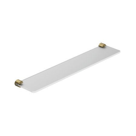 Kludi Vela R Półka ścienna 60 cm złoto szczotkowane/biały mat 58973N0