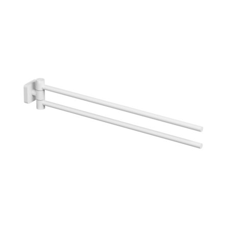 Kludi Vela S Wieszak na ręcznik podwójny 44 cm biały mat 2597753