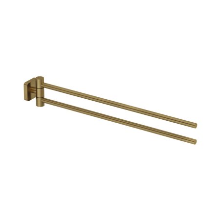 Kludi Vela S Wieszak na ręcznik podwójny 44 cm złoto szczotkowane 25977N0