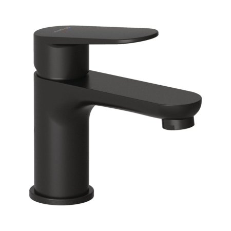 Kludi X1 Bateria umywalkowa 14,5 cm bez korka czarny mat 322903975