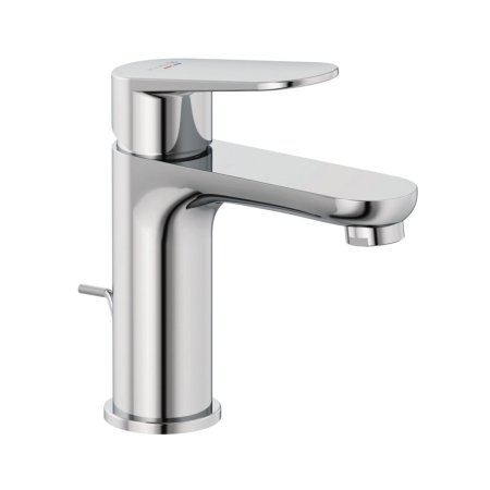 Kludi X1 Bateria umywalkowa 16,5 cm bezciśnieniowa z korkiem chrom 322760575