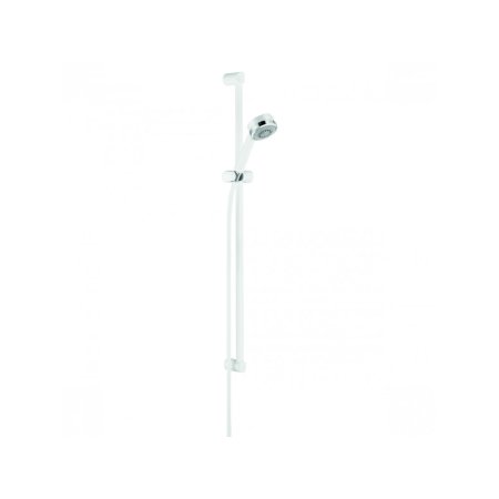 Kludi Zenta 3S Zestaw prysznicowy natynkowy 90 cm chrom/biały 6085091-00