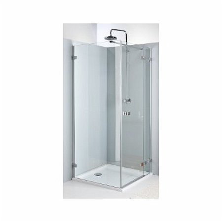 Koło Next Drzwi prysznicowe 100x195 cm z powłoką Reflex prawe, profile srebrne szkło przezroczyste HDSF10222003R