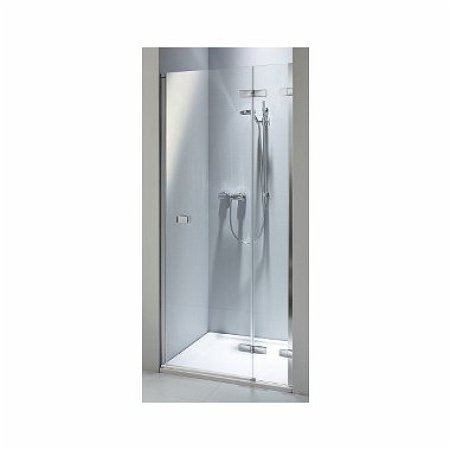 Koło Next Drzwi prysznicowe 120x195 cm z powłoką Reflex prawe, profile srebrneszkło przezroczyste HDRF12222003R