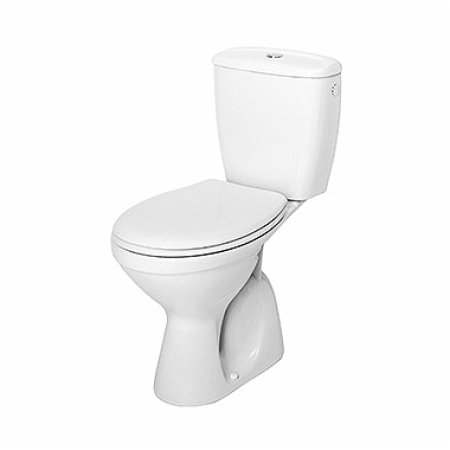 Koło Idol Toaleta WC kompaktowa 38x63x76,5 cm ze spłuczką i deską sedesową odpływ pionowy, biała 19036