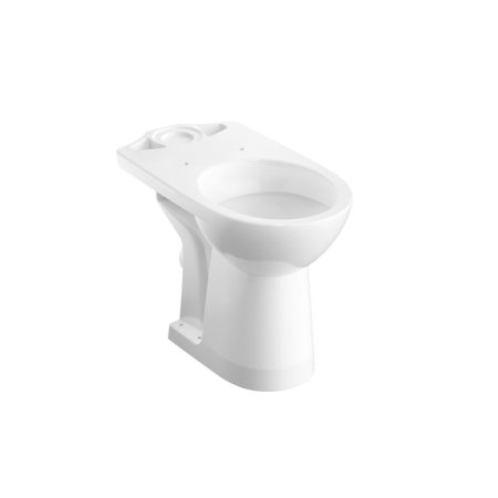 Koło Nova Pro Toaleta WC stojąca 65,5x35,5 cm kompaktowa bez kołnierza biała M33227000