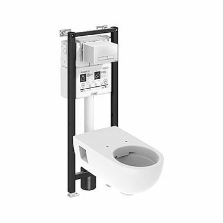 Koło Technic GT Nova Pro Premium Bez Barier Toaleta WC podwieszana dla niepełnosprawnych 70x35,5 cm Rimfree bez kołnierza ze stelażem biała 99666000