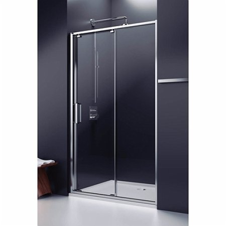Koło Ultra Drzwi prysznicowe 150x195 cm z powłoką Reflex prawe, profile srebrne szkło przezroczyste ODDW152BF003R