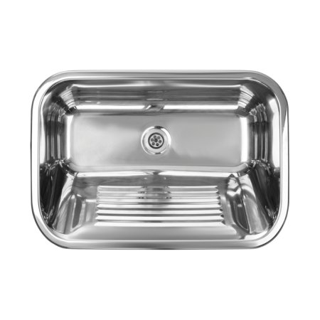 Kuchinox Chios Zlewozmywak stalowy gospodarczy 45x65 cm inox SKN_090V