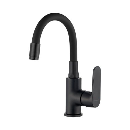Kuchinox Dima Bateria umywalkowa czarny mat BQD_721D