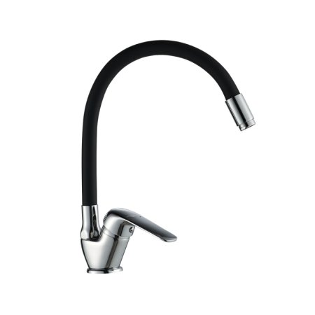 Kuchinox Elza Bateria kuchenna elastyczna chrom/czarny BKE_767D