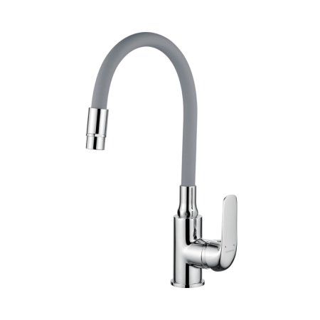 Kuchinox Elza Bateria kuchenna elastyczna chrom/szary BKE_962D