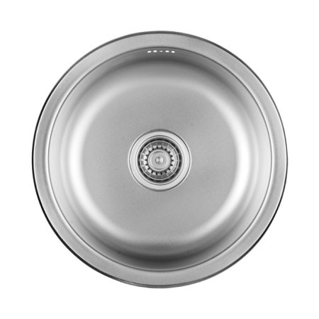 Kuchinox Normal Zlewozmywak stalowy jednokomorowy 43x43 cm inox len SGN_388T