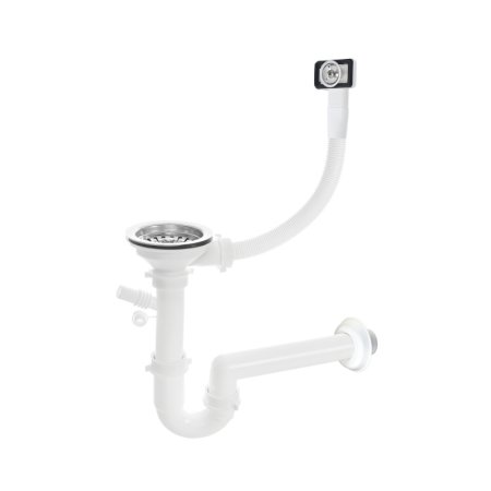 Kuchinox Syfon zlewozmywakowy jednokomorowy inox OKS_B23T
