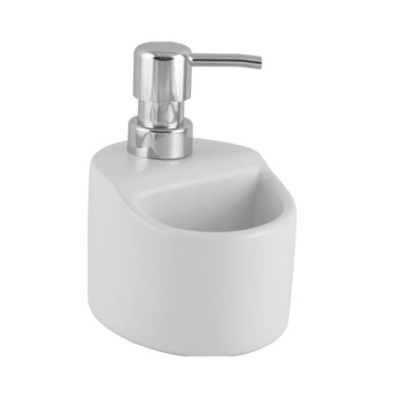 Kuchinox Yogo Dozownik biały/chrom AMP_6M2M