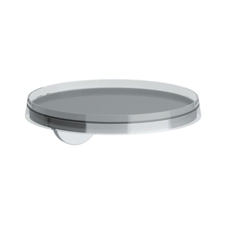 Laufen Kartell Półka ścienna 18,5 cm chrom/transparentny H3853330040001