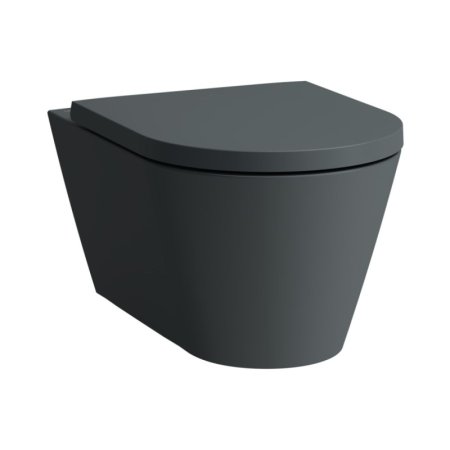 Laufen Kartell Toaleta WC Rimless bez kołnierza grafit mat H8203377580001