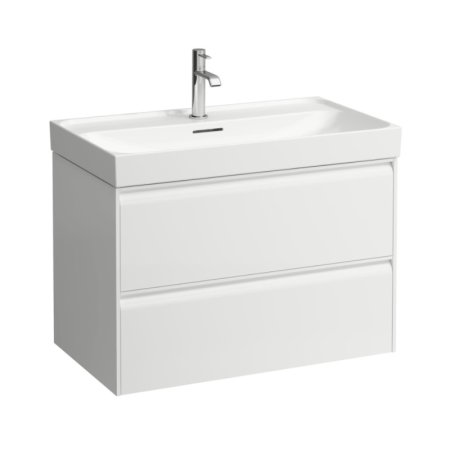 Laufen Meda Szafka umywalkowa 78,5x45x51,5 cm do umywalki centralnej biały mat H4216120112601