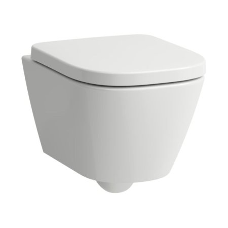 Laufen Meda Toaleta WC Rimless Vortex Silent Flush bez kołnierza krótka biała H8201130000001