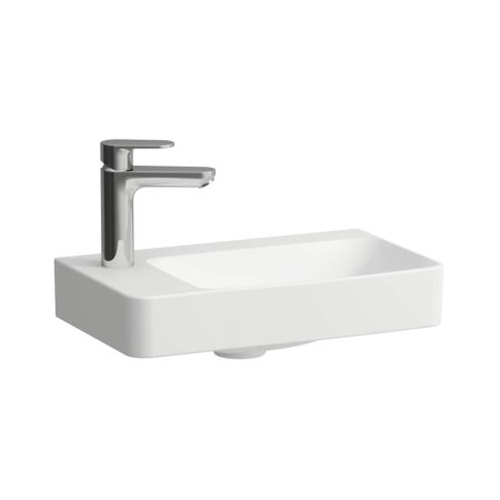 Laufen Pro X Umywalka wisząca lub meblowa 48x28 cm z otworem na baterię prawa biały H8158650001131