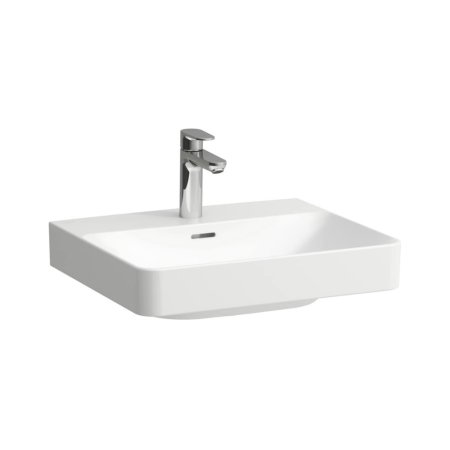Laufen Pro X Umywalka wisząca lub meblowa 55x46,5 cm z otworem na baterię biały H8108620001041