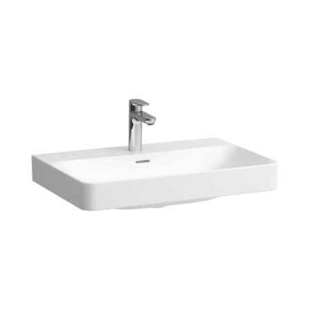 Laufen Pro X Umywalka wisząca lub meblowa 70x46,5 cm z otworem na baterię biały H8108650001041