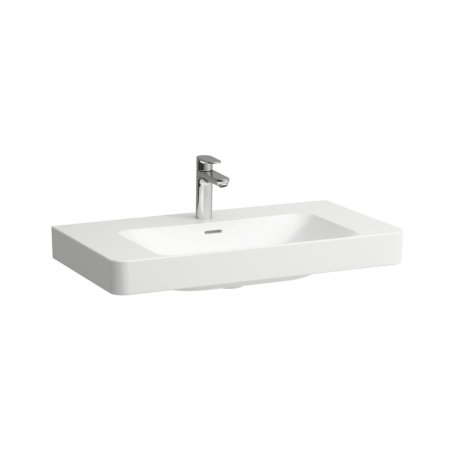 Laufen Pro X Umywalka wisząca lub meblowa 85x46,5 cm bez otworu na baterię biały H8108670001091