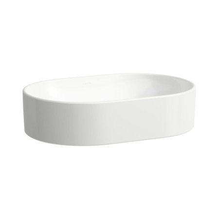 Laufen Savoy Umywalka nablatowa 55x38 cm bez przelewu biała H8129440001121