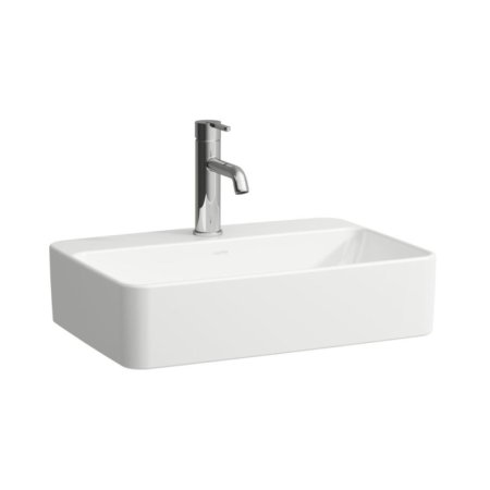 Laufen Savoy Umywalka nablatowa 55x38 cm z przelewem biała H8169450001041