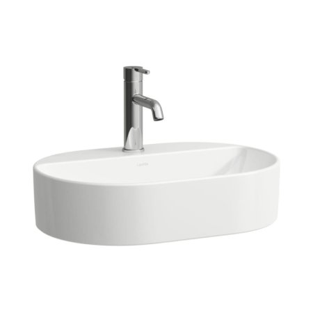 Laufen Savoy Umywalka nablatowa 55x38 cm biały mat H8129450001111